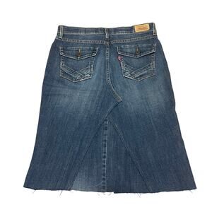 Levi’s Denim Midi Skirt – Perfect Waist / 525 Bootcut - Size 8
